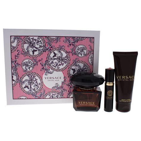 versace sac noir|Versace noir gift set.